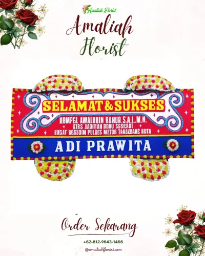 Karangan Bunga Ucapan Selamat di Cimandala